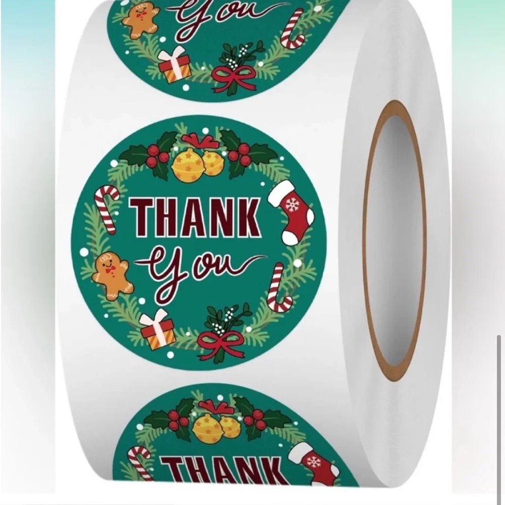 40 10x13 Poly Mailers & 500 Thank You Stickers